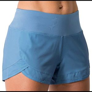 Tough Mode Apparel Womens 3" Lightweight Running Shorts Mesh Liner Zip Pocket